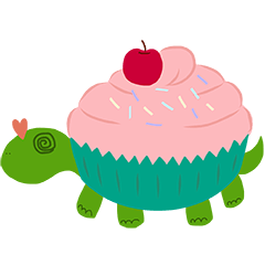 [LINEスタンプ] Turtlicious