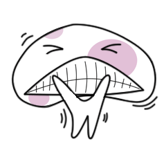 [LINEスタンプ] Smile mushroomsmay