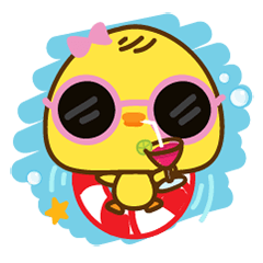 [LINEスタンプ] Tiny Ducky (Thai name : Ped Piak)