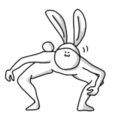 [LINEスタンプ] うさぎさんスタンプ by Maki.T