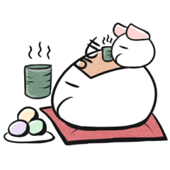 [LINEスタンプ] Decadent Mochi