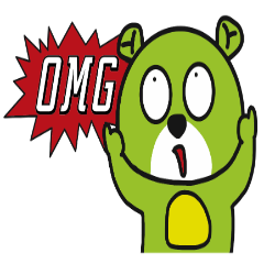 [LINEスタンプ] Tedy green investor