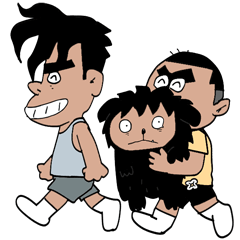 [LINEスタンプ] THE JUKKS | CLIPS 01