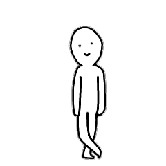 なぞに微笑むひと