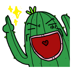 [LINEスタンプ] Cacti-san