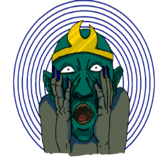[LINEスタンプ] dance finger hill