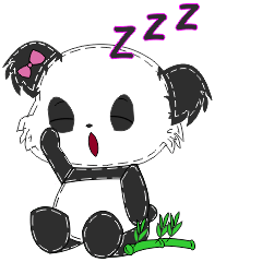 [LINEスタンプ] Swesy : Pacu ( panda cute )