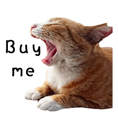 [LINEスタンプ] Fat Cat Save World(Ver. English)