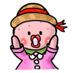 [LINEスタンプ] すずきいちごちゃん。（日常編）