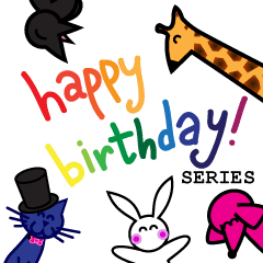 [LINEスタンプ] Happy Birthday Series！