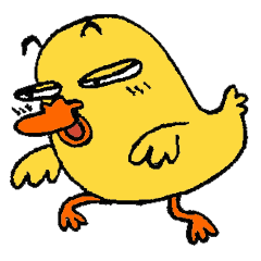 [LINEスタンプ] TidChung Duck