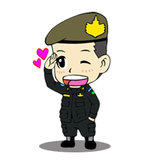 [LINEスタンプ] Army Reserve Ver.2