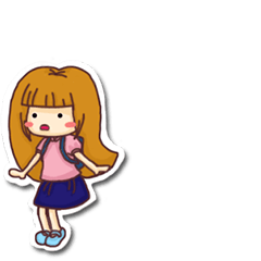 [LINEスタンプ] Dorothy ＆ Lallas' one day