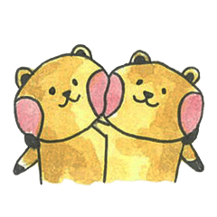 [LINEスタンプ] nuan-nuan-bear