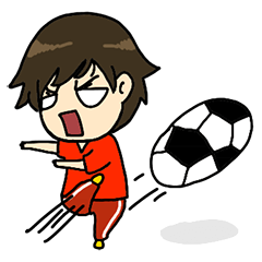 [LINEスタンプ] Tonaf cheer football