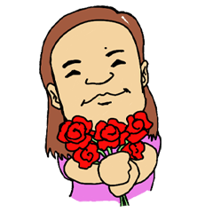 [LINEスタンプ] jullada girl