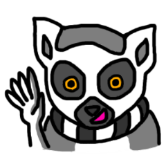 [LINEスタンプ] ワオくん