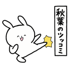 [LINEスタンプ] 全国の【秋葉】さんのためのスタンプ