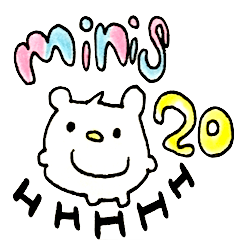 [LINEスタンプ] "minis" byHAPPY！！！-HAPPY！！！20th