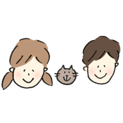 [LINEスタンプ] のんびりなふたり