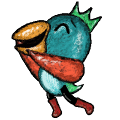 [LINEスタンプ] Veehok Bird for you！ (Animated Stickers)