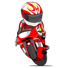 [LINEスタンプ] Bikers Keren II