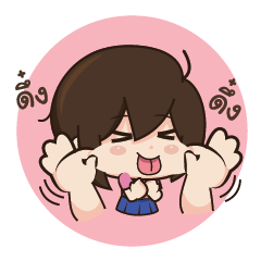 [LINEスタンプ] Tell me I'm cute ^^