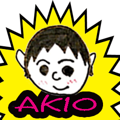 [LINEスタンプ] AKIO face Sticker