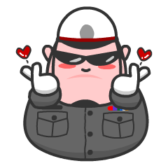 [LINEスタンプ] PeeJa Police