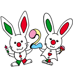 [LINEスタンプ] 伊日amo～ウサギがつなぐ、イタリア日本 2