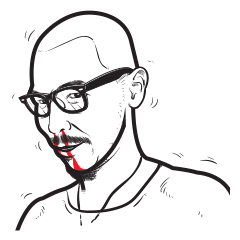 [LINEスタンプ] Bald bad boy #2