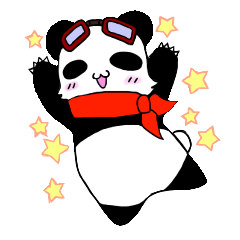 [LINEスタンプ] ぱんだぁす君の日常