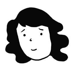 [LINEスタンプ] Melancholy girl here
