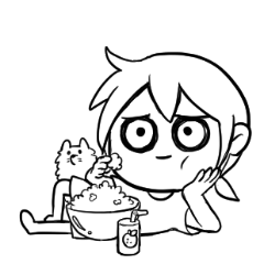[LINEスタンプ] Lazy girl's life