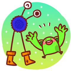 [LINEスタンプ] Dain's Monster World