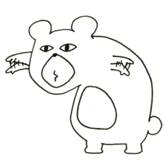 [LINEスタンプ] クマキチ