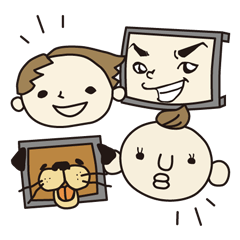 [LINEスタンプ] カナック企画の「かなっ君と仲間たち」
