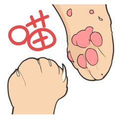 [LINEスタンプ] cat paws are coming