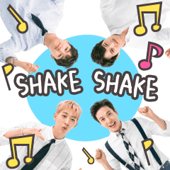 [LINEスタンプ] CNBLUE Shake！Shake！ver.の画像（メイン）