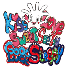 [LINEスタンプ] Miss Glove and English Stickers