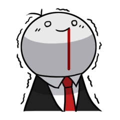[LINEスタンプ] アナタ、人生楽しそうデスネ