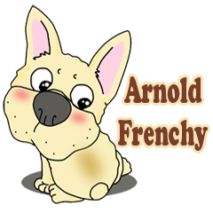 [LINEスタンプ] Arnold French Bulldogの画像（メイン）