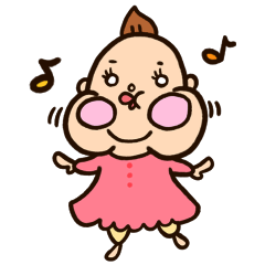 [LINEスタンプ] ぽちゃぷちゃベイビー 2