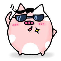 [LINEスタンプ] LIFE OF CHUNKUEI PIG (3)