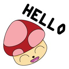 [LINEスタンプ] mushroom me
