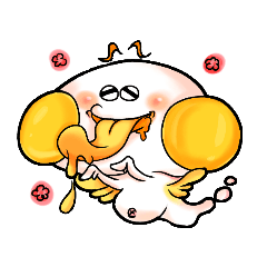 [LINEスタンプ] Mini Omu Egg