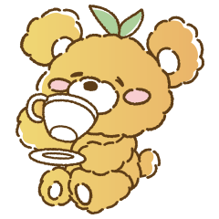 [LINEスタンプ] クマリン♪