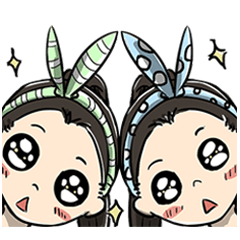 [LINEスタンプ] Dear Sisters...