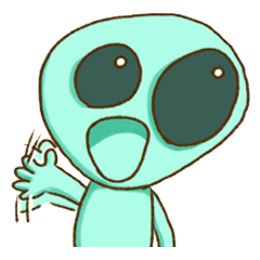 [LINEスタンプ] Aliens Company