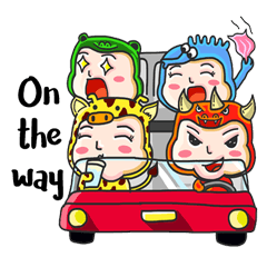 [LINEスタンプ] Joe's animal mascots